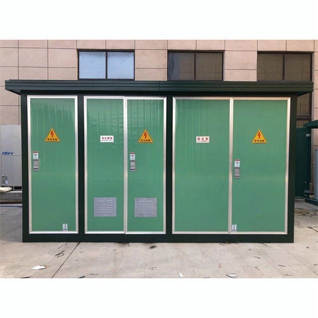宕昌1600KVA欧式箱式变压器